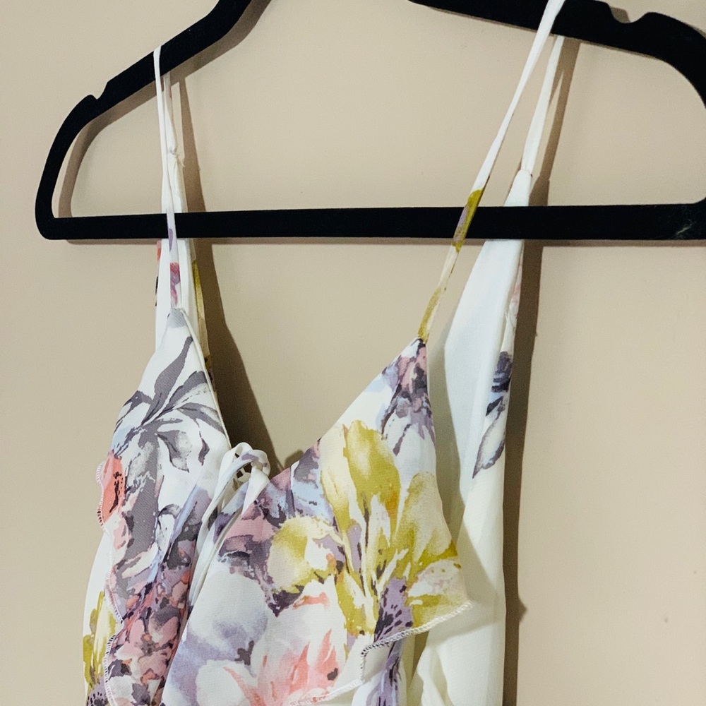 Floral Hi Low Dress